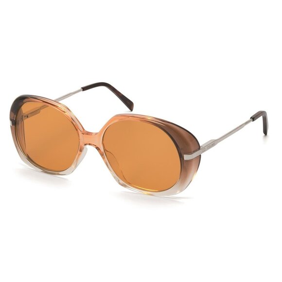 NEW CELINE SUNGLASSES, WOMEN ORANGE GOLD WOMEN EYEWEAR CELINE